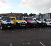Jeep Limos and 4x4 Limos in Newport
